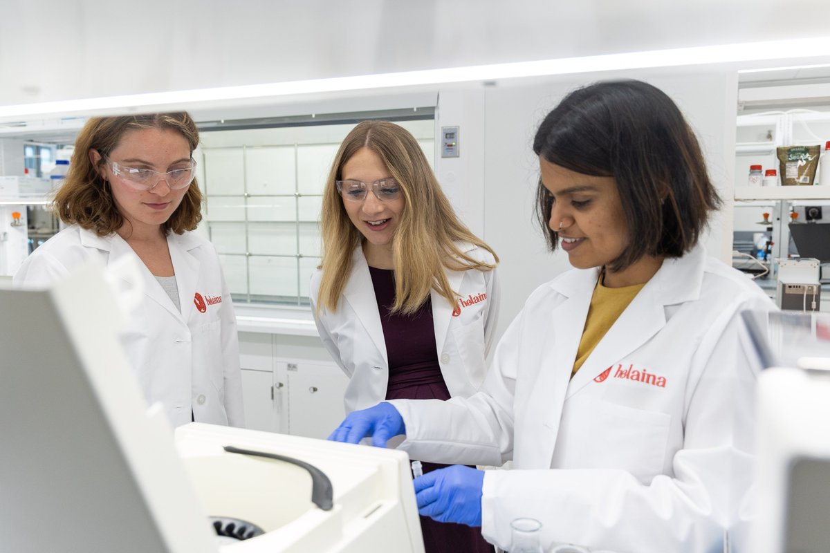 Always learning in the <a href="/HelainaHQ/">Helaina Nutrition</a> lab. 

#lactoferrin #startup #Founder #nyctech