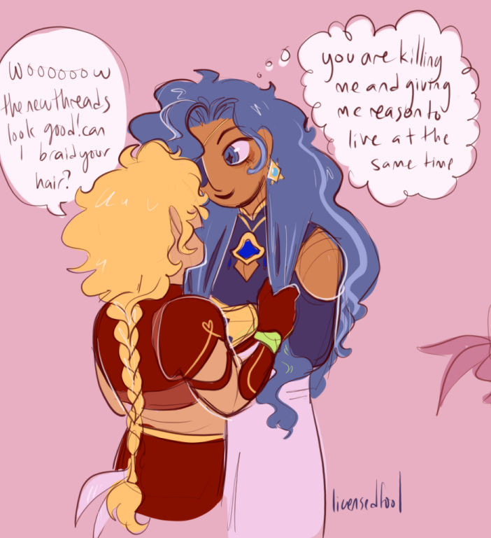 licensedf00l's tweet image. aekaeya expectations vs reality #kaether #genshin