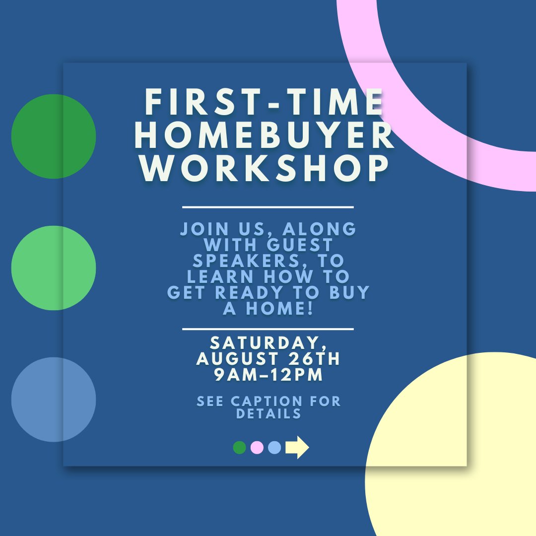 CCCS_Savannah's tweet photo. 🏠 Join us for our upcoming events and take the first step towards financial empowerment! 🌟 

Register for these events:

SBAC Workshop: https://t.co/8c1GCHj64x

Saving for Success: https://t.co/ceBxAEisfG

Homebuyer Workshop: https://t.co/wpL6VVdZq1 https://t.co/1L1SlcZACD