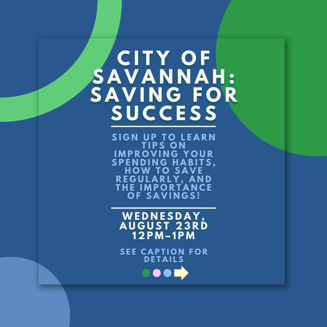 CCCS_Savannah's tweet photo. 🏠 Join us for our upcoming events and take the first step towards financial empowerment! 🌟 

Register for these events:

SBAC Workshop: https://t.co/8c1GCHj64x

Saving for Success: https://t.co/ceBxAEisfG

Homebuyer Workshop: https://t.co/wpL6VVdZq1 https://t.co/1L1SlcZACD