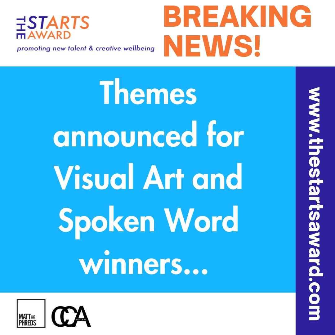 The STARTS Award coaching sessions kicked off this week. Spoken Word winners will be using the theme of 'New Start', and Visual Art winners are working with the theme of 'My Happy Place'. We can't wait to see the results! 
<a href="/TheStartsAward/">The Starts Awards</a> 
<a href="/ComeSeeCommeCa/">Comme Ca Art</a> 
<a href="/MattandPhreds/">Matt and Phreds</a>