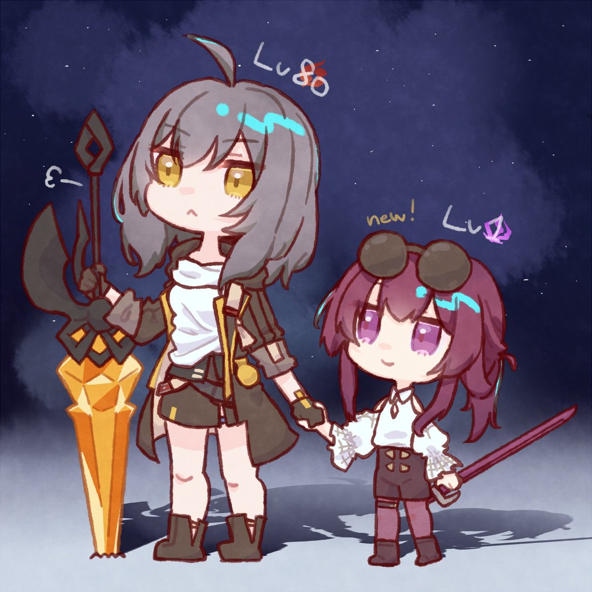 M1_GenSh7N's tweet image. 8/9のカフ星 #HonkaiStarRail #Kafka #Stelle #kafstel