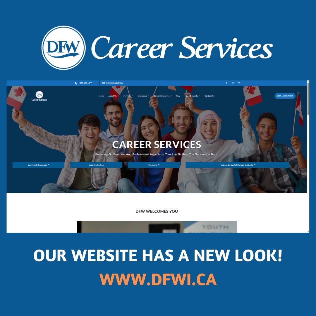 Our Website has a fresh new look! Check it out.
dfwi.ca

#wetaskiwin #wetaskiwinbusiness #camrose #camrosebusiness #leduc #leducbusiness