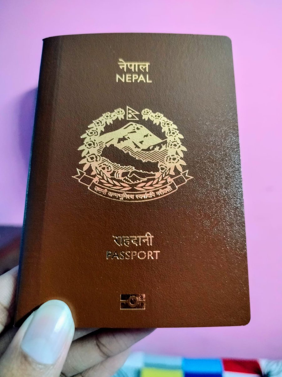 vivekiism's tweet image. One of the weakest passports in the world. But it does not matter when you suffer from being stateless for almost six years to finally getting one. 😊😊

#stateless #statehood #Nepal #passport