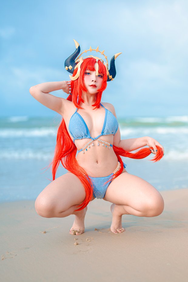 Nilou summer beach - 🆓for my AUG Patreon 🏖️
#Genshin_Impact https://t.co/tuHisYmvbs