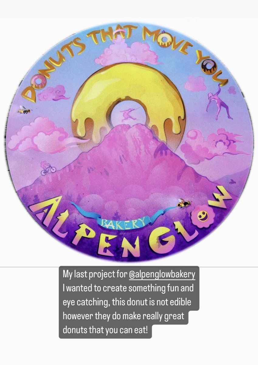 Good Morning Everyone,

Halts just finished an advertisement for Alpen Glow Donuts. 

What do you think?

#nft #nftcollection #nftcommunity