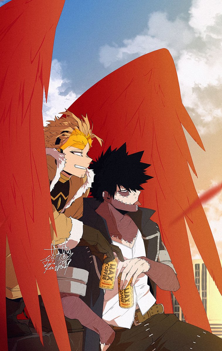 take your time
#hawks #dabi #dabihawks #荼毘ホー #荼ホ