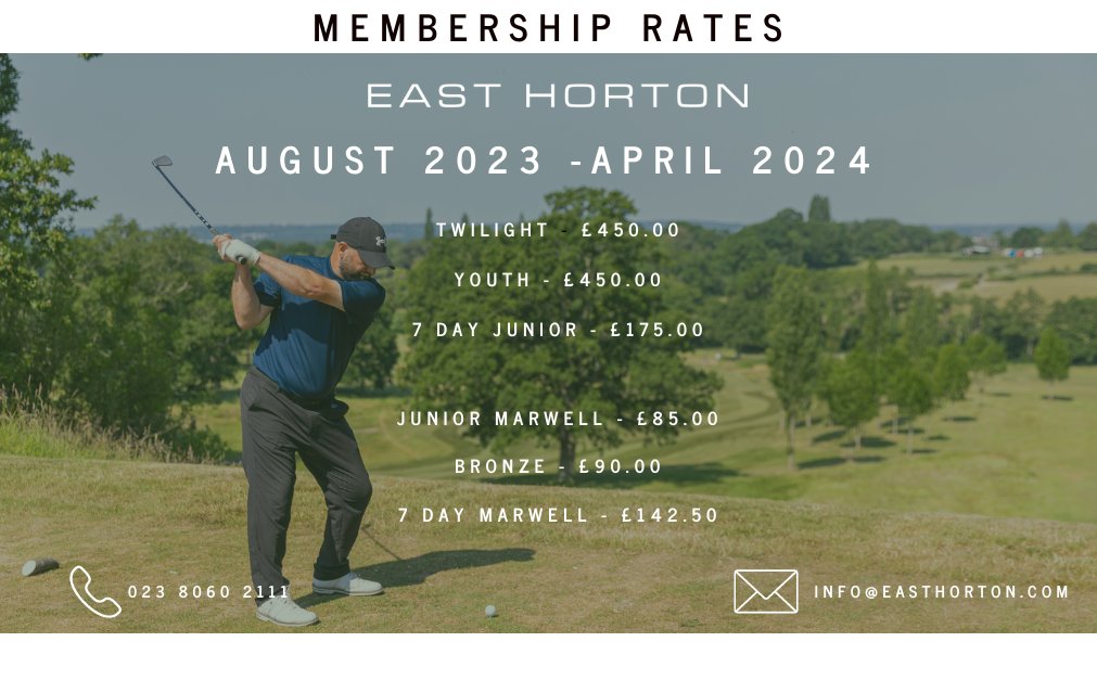 Did you dabble in golf this summer and are now looking to continue and grow on your golfing journey?

 Our membership is the perfect way for you to do so!

Enjoy..
⛳️3 superbly kept golf courses 
🏌️A driving range 
💰Exclusive members discount 

#golfmembership #golfcourse