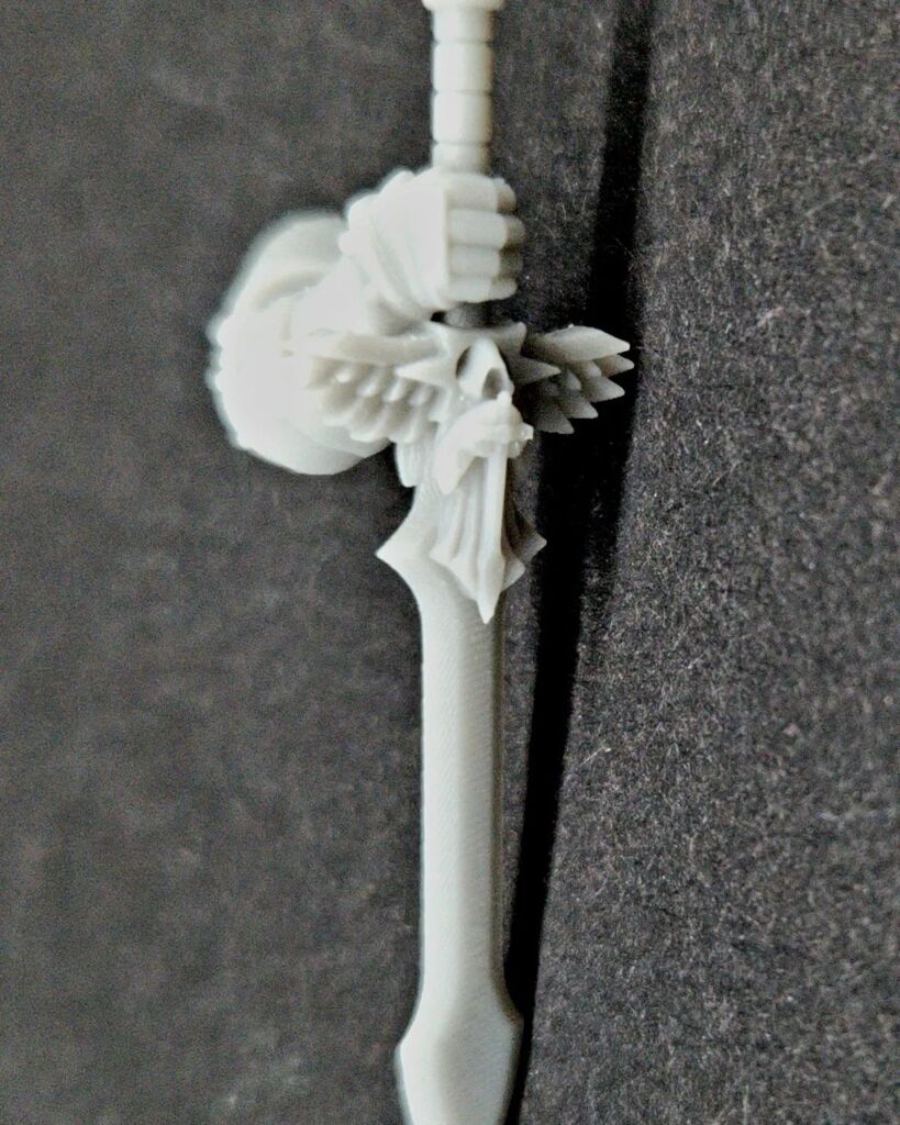 Bunyip_Studios's tweet image. Hopefully, these pics are clearer. Anyway, the first sword is listed in Etsy. Rest to follow tonight.
I might list on eBay when this last plate finishes and see which gives a better return
.
.
.
#bunyipstudios #greytidestudio #twohandedsword #warhammer40… instagr.am/p/CvxO7sCtiWX/