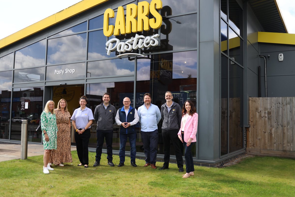 'A Cracking Combination' Behind the scenes from yesterday's Skills for Growth success story filming with @CarrsPasties A superb day, thank you to everyone involved @SAZmediaUK @BizGrowthHub 🌟 #SkillsForGrowthGM #SkillsForGrowthSME #Bolton