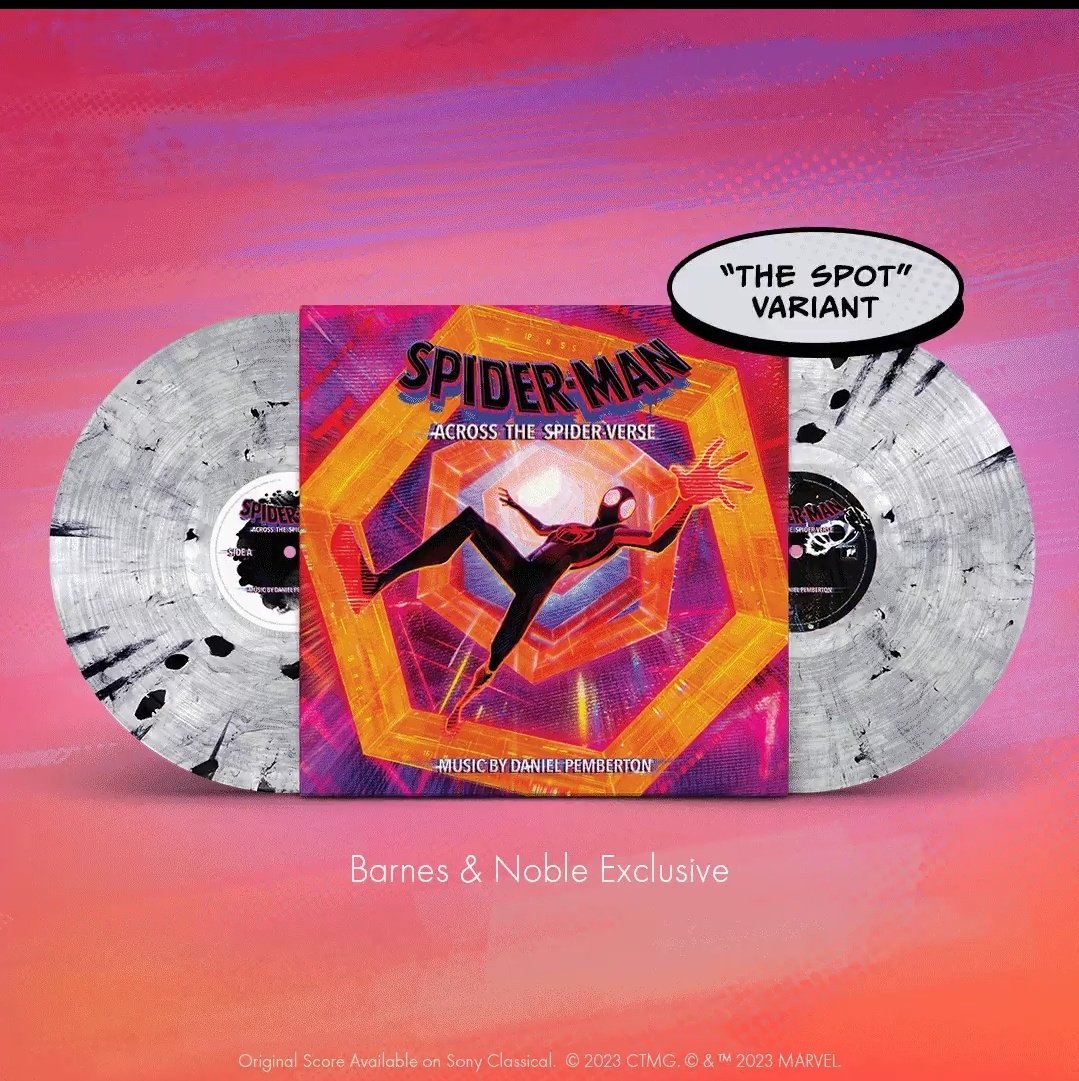 Spider-Man News on X: Three versions of the Across the spider-verse score  vinyl will be released Multiverse variant The spot variant and The  Anomaly variant  / X