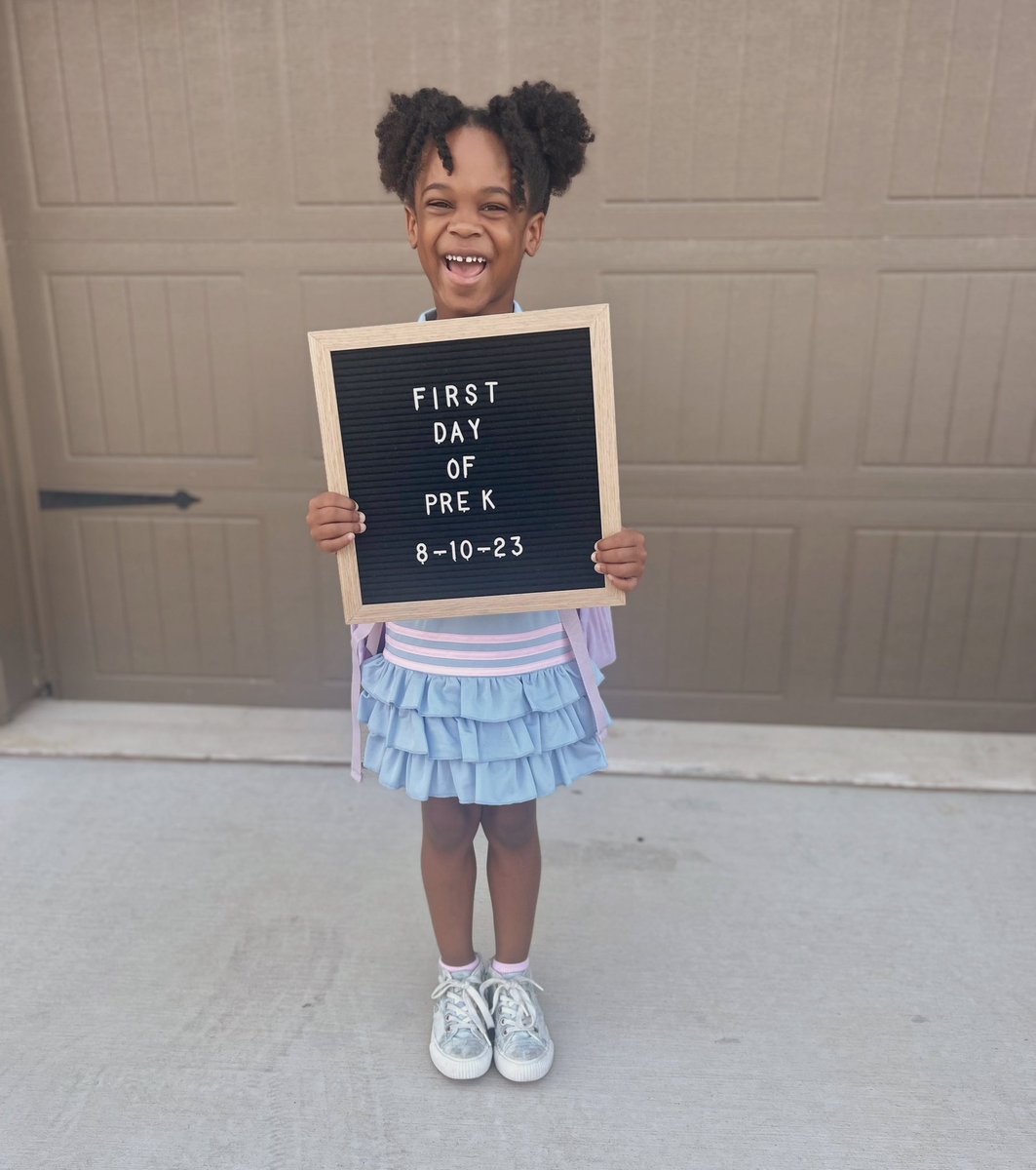 First Day of PreK! 🤎

I didn’t realize that I would be that parent that would get emotional at drop off!

But I definitely shed a few tears while hugging my big girl on her first day!

I know she is going to have a great first day and even better school year!

#prek #prekmom