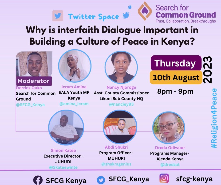 Follow this link to join me in the interactive session on inter-religious dialogue. 

x.com/i/spaces/1ynKO…