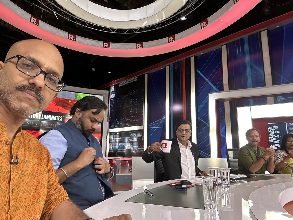 Debating #ModiAllTheWay with Arnab, @Tushar15_, @anuragbhadour01 & others at 9pm on @republic