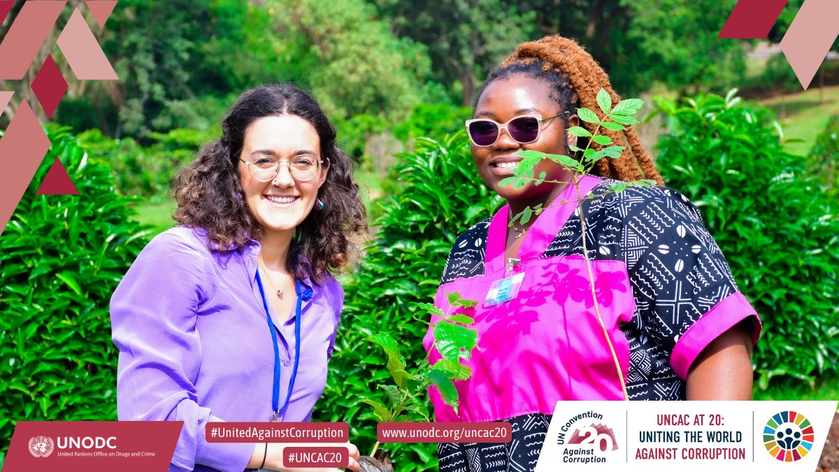 1.8 billion people are 10 – 24 years old.

In the year of #UNCAC20, it is time to move from commitments to action by involving young people in finding new solutions to old problems.

Learn more about what <a href="/UNODC/">UN Office on Drugs & Crime</a> is doing to support the ways #YouthLead 👇

#YouthDay