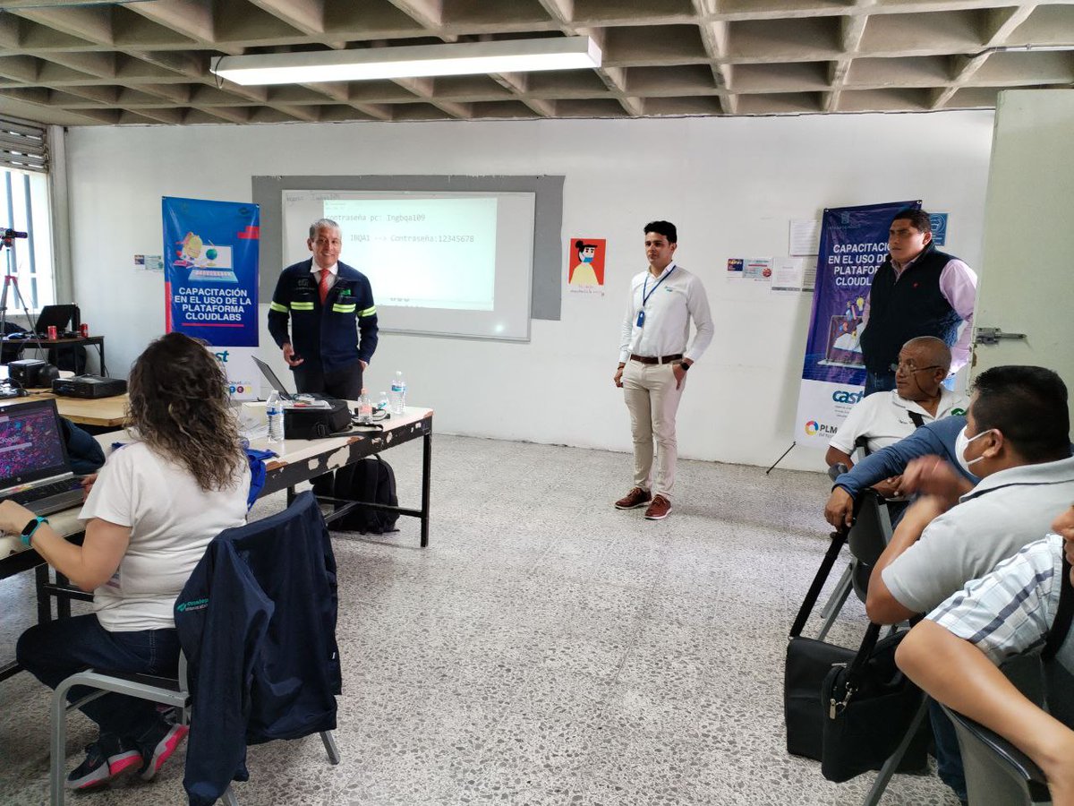 Conalep_Edomex's tweet photo. Da inicio la capacitación en el manejo de la plataforma CloudLabs para 150 docentes y personal administrativo de los Subsistemas CBT, CECYTEM y CONALEP Estado de México.
 #TransformandoCONALEP https://t.co/7B1Y8QdGBQ