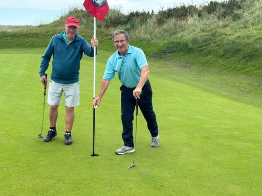 SeapointGolf's tweet photo. ⛳Hole in one alert!!
Peter Higgins aced the 15th during Tuesday's Open Singles!!
#holeinone #seapointgolflinks #opensingles https://t.co/RMLtuGriNh
