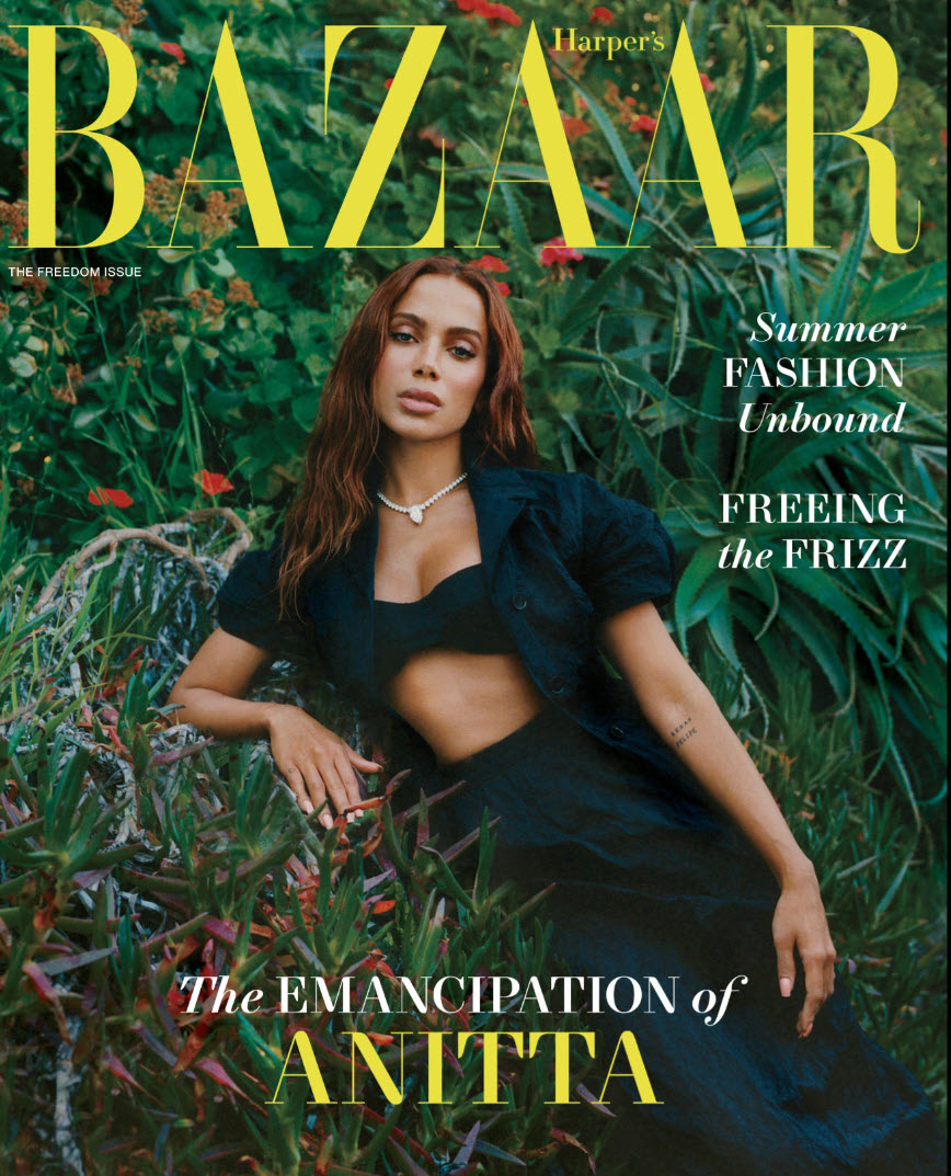 Stars shine bright.
Eminent artist @Anitta commands the spotlight as she graces the cover of @HarpersBazaarUS, effortlessly infusing her unique style with the essence of the #DiorAW23 collection by Maria Grazia Chiuri.
#StarsinDior