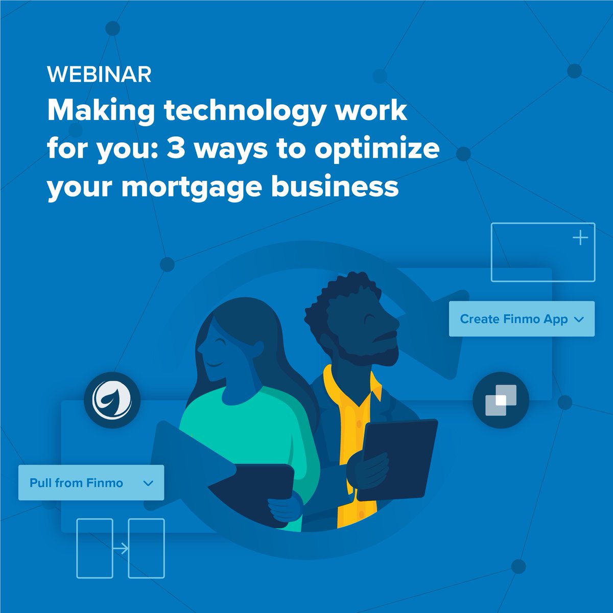 WEBINAR ALERT ⚠️

Are you free August 16? Join our webinar with Finmo <a href="/lendesk/">Lendesk</a> on "Making technology work for you: 3 ways to optimize your mortgage business"

What are you waiting for? Register now zurl.co/XD3S

 #mortgagetech #mortgagesolutions #mortgageindustry
