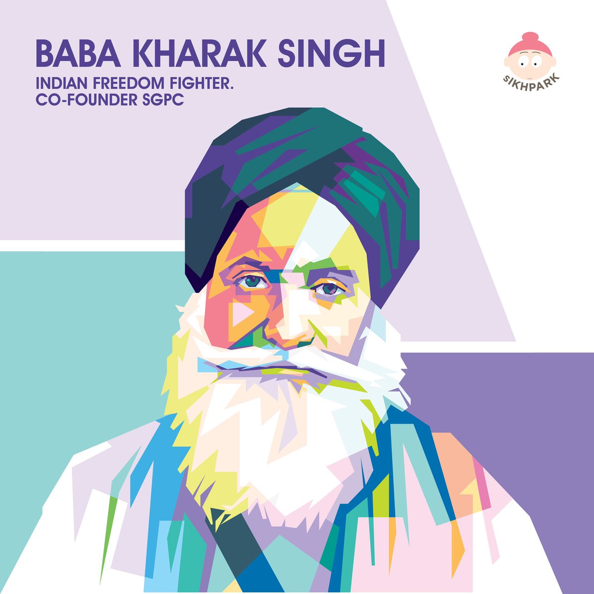 My series on Sikh #indianfreedomfighter 'In the fight for India's freedom, if you find a bullet in my back, do not count me as one amongst the 'Sikhs of the Gurus' and do not cremate my dead body according to the Sikh rites…” Baba Kharak Singh.

#indianindependence #hero