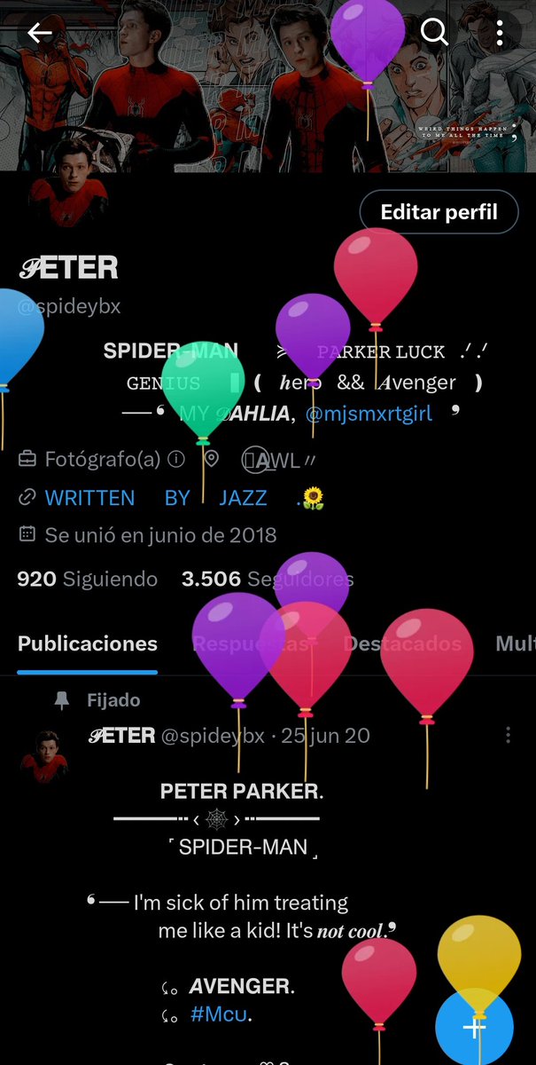 spideybx's tweet photo. ⠀
⸻ MIS GLOBITOS.
⠀ https://t.co/FvOJ91NUd2