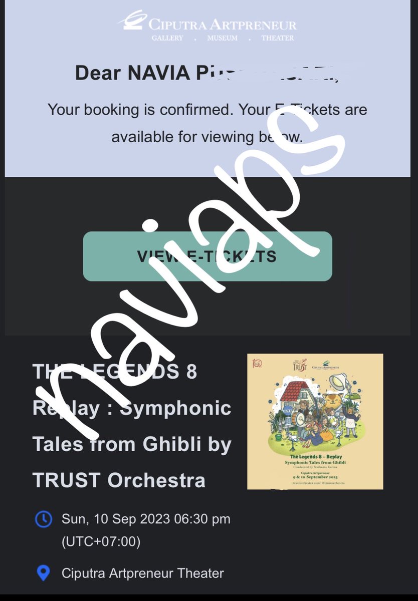 naviaps's tweet photo. pusing juga war ghibli hahaha see you on my birthdayyy🥹 #trustorchestra #thelegends8 https://t.co/xs2ze34Wyr