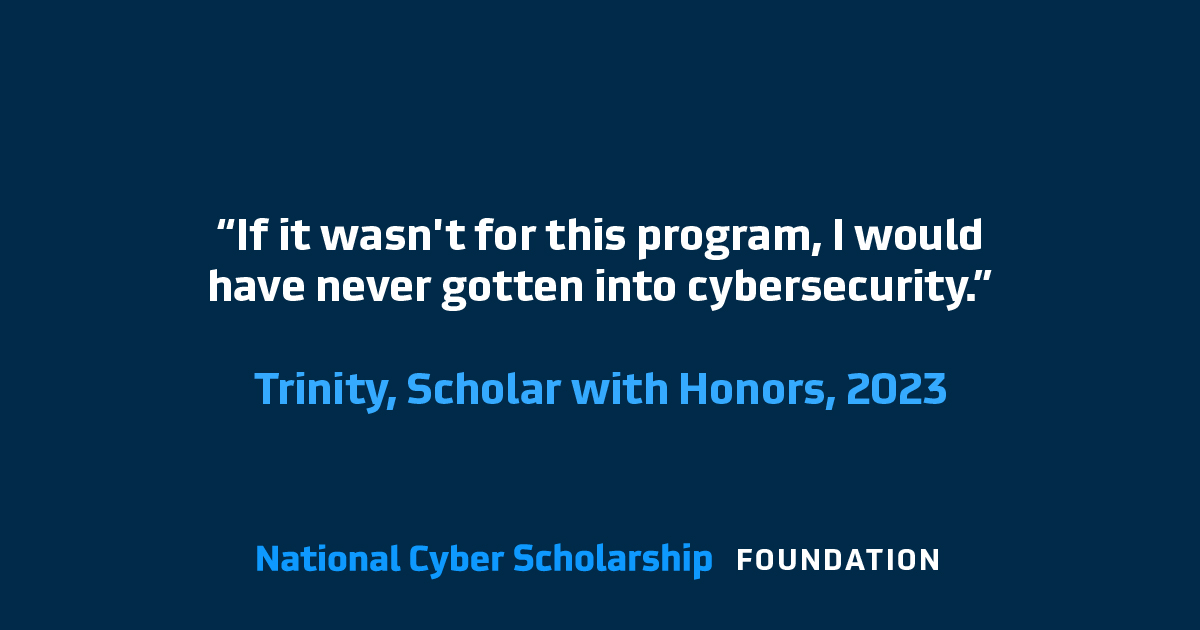 National Cyber Scholarship Foundation tweet media