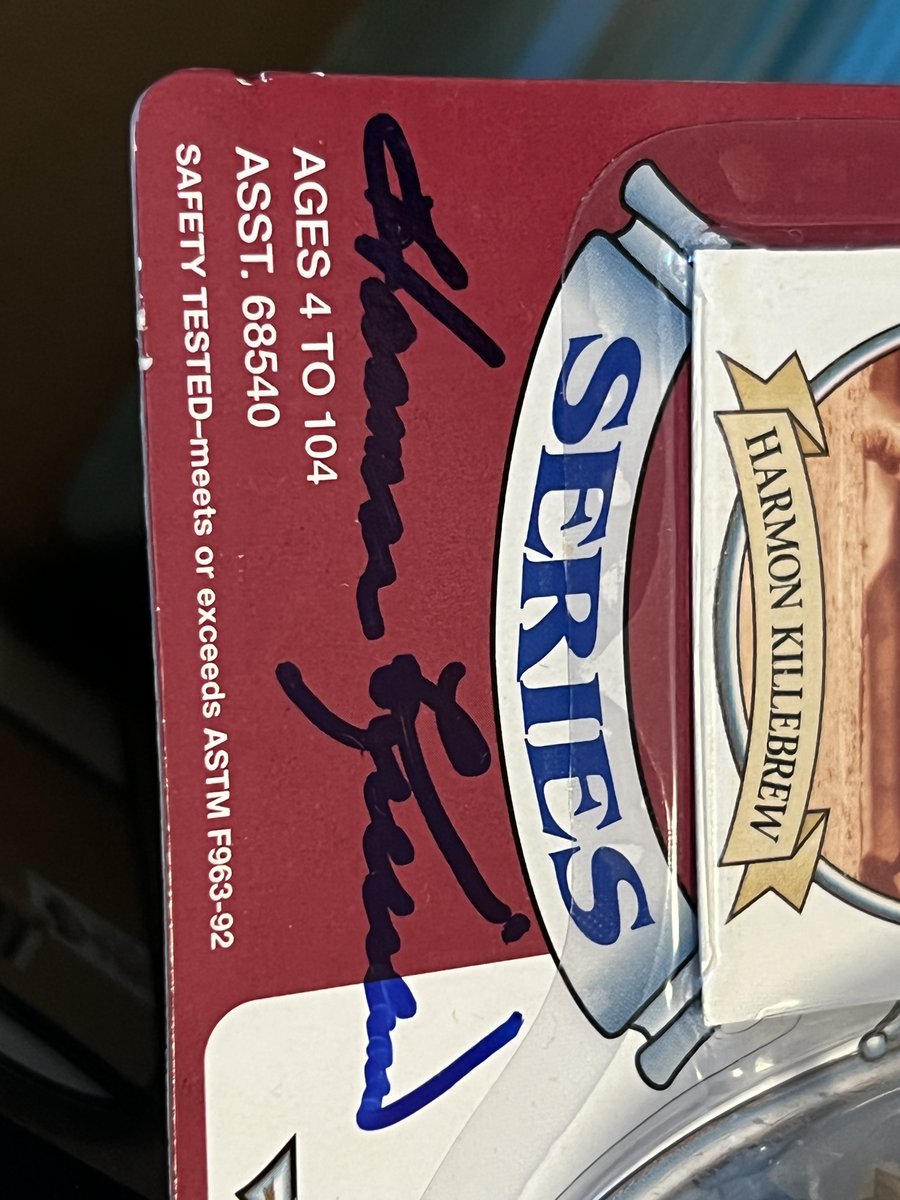 TeriE's tweet photo. Hardsigned** MLB AUTOGRAPH #MNTwins #HARMONKILLEBREW Baseball Card SIGNED STARTING LINEUP 90s #signed #baseballcards #baseball #collectibles #autographs #MLB #minnesota #Killebrew #legends #baseballHOF #cooperstown #startinglineup #vintage https://t.co/u2xzDLMftl #eBay via @eBay https://t.co/gTa3I3GBGa