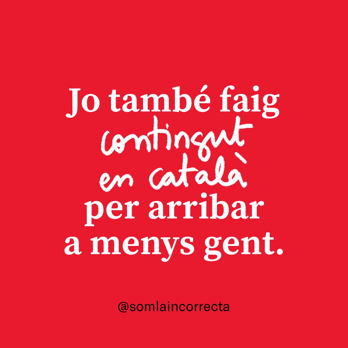 somlaincorrecta's tweet photo. Evidentment i abans que algú s’ofengui: és broma!😂

#encatalà #Laincorrecta https://t.co/GUu3yWNibi