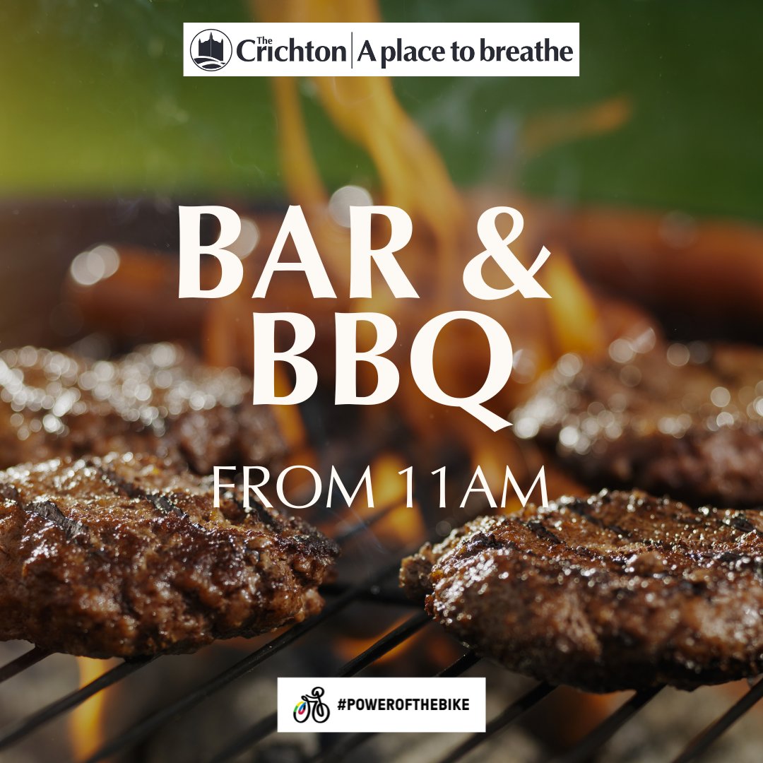 Food &amp; drink options <a href="/CyclingWorlds/">2027 UCI Cycling Worlds Haute-Savoie Mont-Blanc</a> 

🍔Burgers &amp; sausages on the grill, with veggie, plant-based &amp; gluten-free options
🍺The bar will be serving a range of alcoholic &amp; non-alcoholic drinks
☕Easterbrook Bistro &amp; <a href="/CrichtonCentral/">Crichton Central</a> will be open for coffee, cakes &amp; a limited menu