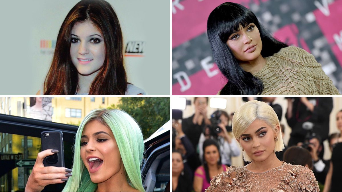 The Queen of Hair Transformations #KylieJenner glmr.co/Wwidym2