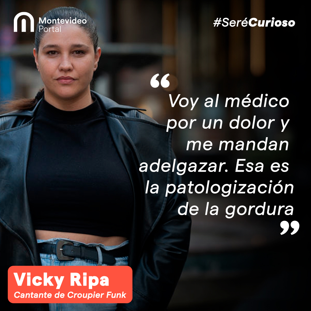 portalmvd's tweet photo. “Hay que atender lo que genera la discriminación en la salud mental de las personas gordas”, opina Victoria Ripa, cantante de Croupier Funk. https://t.co/uRjuj55Oqo