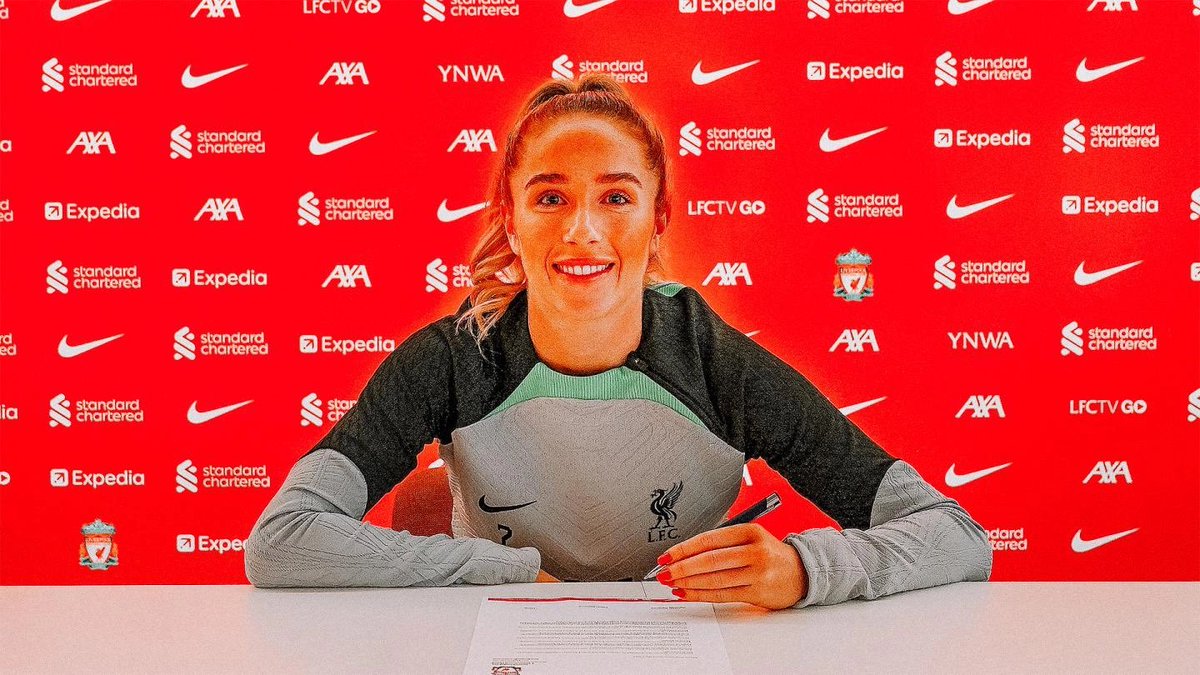 OLSCAtlanta's tweet photo. ๐ถThe Scouser In Our Team๐ถ @bokearnsxxx has signed a contract extension with @liverpoolfcw!
#MBK7 #LFCWomen #LFCW #LFC #YNWA https://t.co/Mhbv2L7V9N
