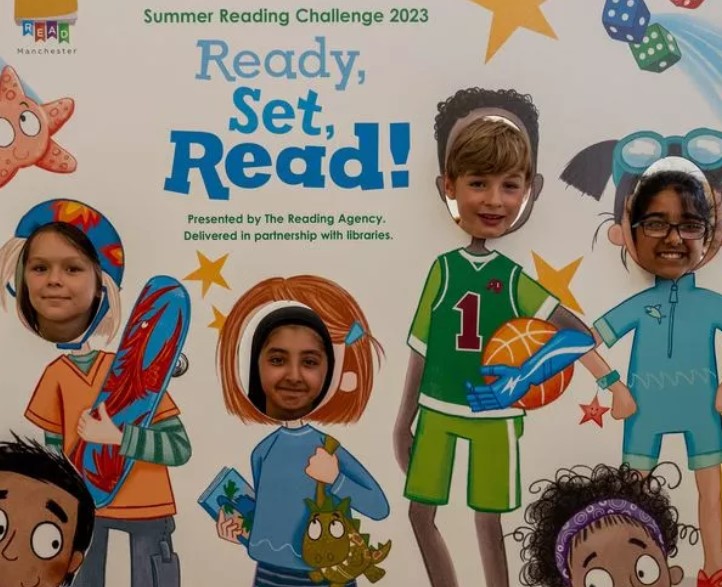 JonAtkin's tweet photo. 51 Manchester HAF providers have been gifted 11,200 books this summer. Thank you to @MancLibraries! #HAF2023 @ManCityCouncil @MCRactiveHA @macinnes_neil @JohnRooManc https://t.co/UQWsTwatC6