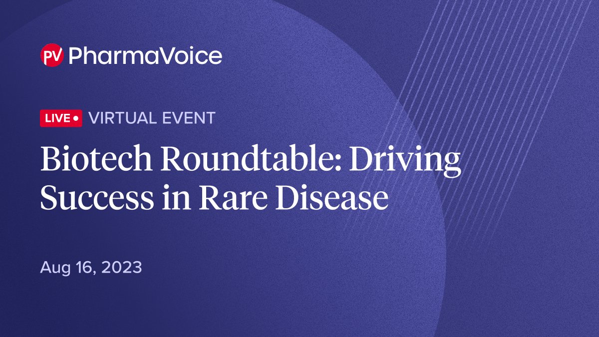 Join the journalists at PharmaVoice, along with key industry leaders across biotech and pharma, for an immersive and thought-provoking event around rare diseases. Learn more when you register today: resources.industrydive.com/biotech-roundt…