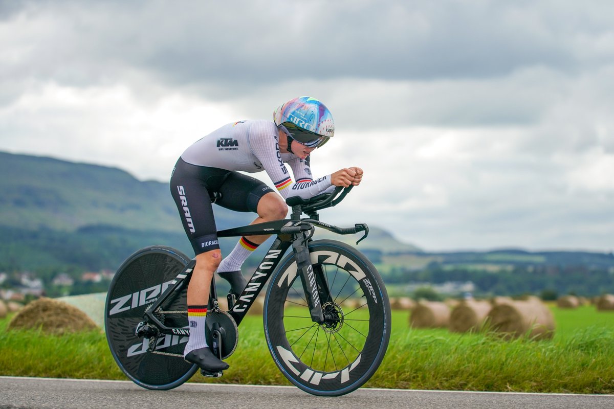 🌈🥇 A N T O N I A   N I E D E R M A I E R  ! ! 

Your U23 Individual Time Trial World Champion.   

Such an incredible achievement for Antonia at just 20 years old, and we couldn't be prouder!  

#TakeTheLead #GlasgowScotland2023 #MyCanyon #eTapAXS