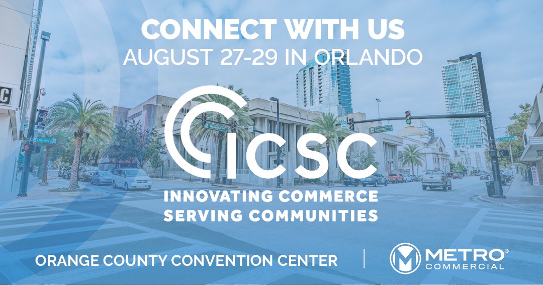 Metro_CRE's tweet photo. Don't forget - Metro Commercial brokers will be attending ICSC Florida 2023!
Find us at Booth #2012- To schedule an appointment with us, call 786.671.4027 or email Yanina Yefimova, yyefimova@metrocommercial.com

#Floridacre #commercialrealestate #ICSCFlorida2023 https://t.co/w2cf5PzmQq