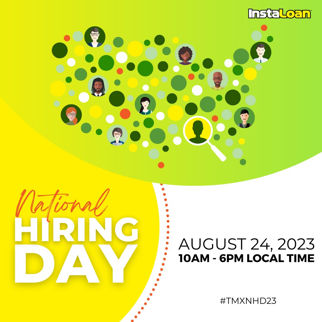 National Hiring Day is YOUR opportunity to interview for an opening on one of our growing teams! We have positions available nationwide. Learn more about #TMXNHD23 and join us on August 24th! >> bit.ly/tmxnhd23
