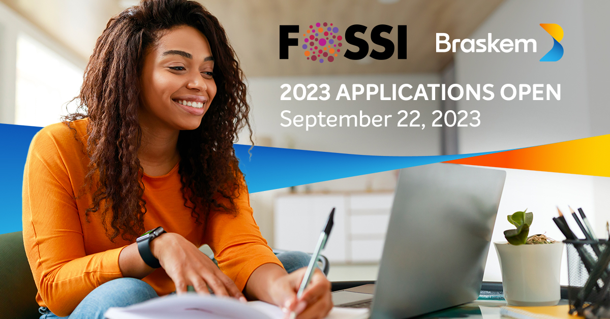 braskem's tweet photo. We are excited to announce The Future of STEM Scholars Initiative 2024 FOSSI applications will open on September 22. We're happy to be a sponsor of an organization aimed at helping talented individuals reach their goals.

#STEM #Braskem #HBCU #scholar #chemicalindustry https://t.co/thUmG8Tj51