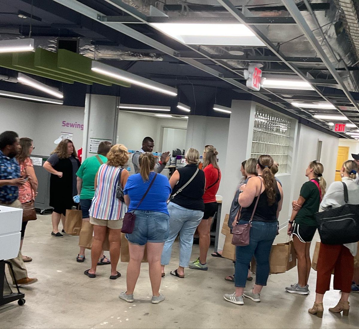 TroyMiamiCtyPL's tweet photo. So many local educators! We have loved sharing our #MakerLab and #TMCPL resources with you over the last few days. 
Thank you!❤️

There is one more Educator Open House scheduled next week. Register at https://t.co/DjUtlqPvFM. https://t.co/2Tb0ePPaDi