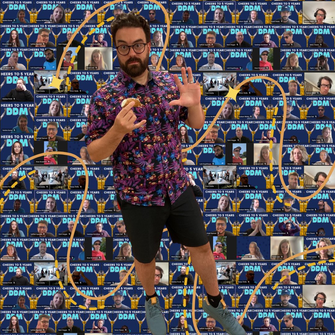 David de Mendonça - The Harry Potter of Excell enchantments and tech wizardry! We’re waving our wands to celebrate YOU and your magnificent 5-year journey at JAM. Your contributions are invaluable and we couldn't do it without you! 🔮🧙‍♂️ 

#workiversary #ItPaysToPlay #LetsJAM
