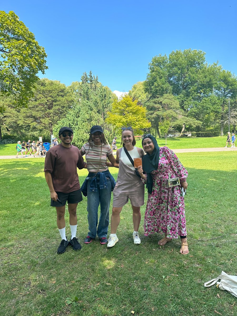 Yesterday, the Cowen Lab headed to Toronto Island for our summer social! We enjoyed the sunny weather and did a very fun(gal) themed scavenger hunt! A great way to celebrate our team. Special thanks to Sara Fallah, @EmXiong , and @saifhossain_ for organizing! 🍄