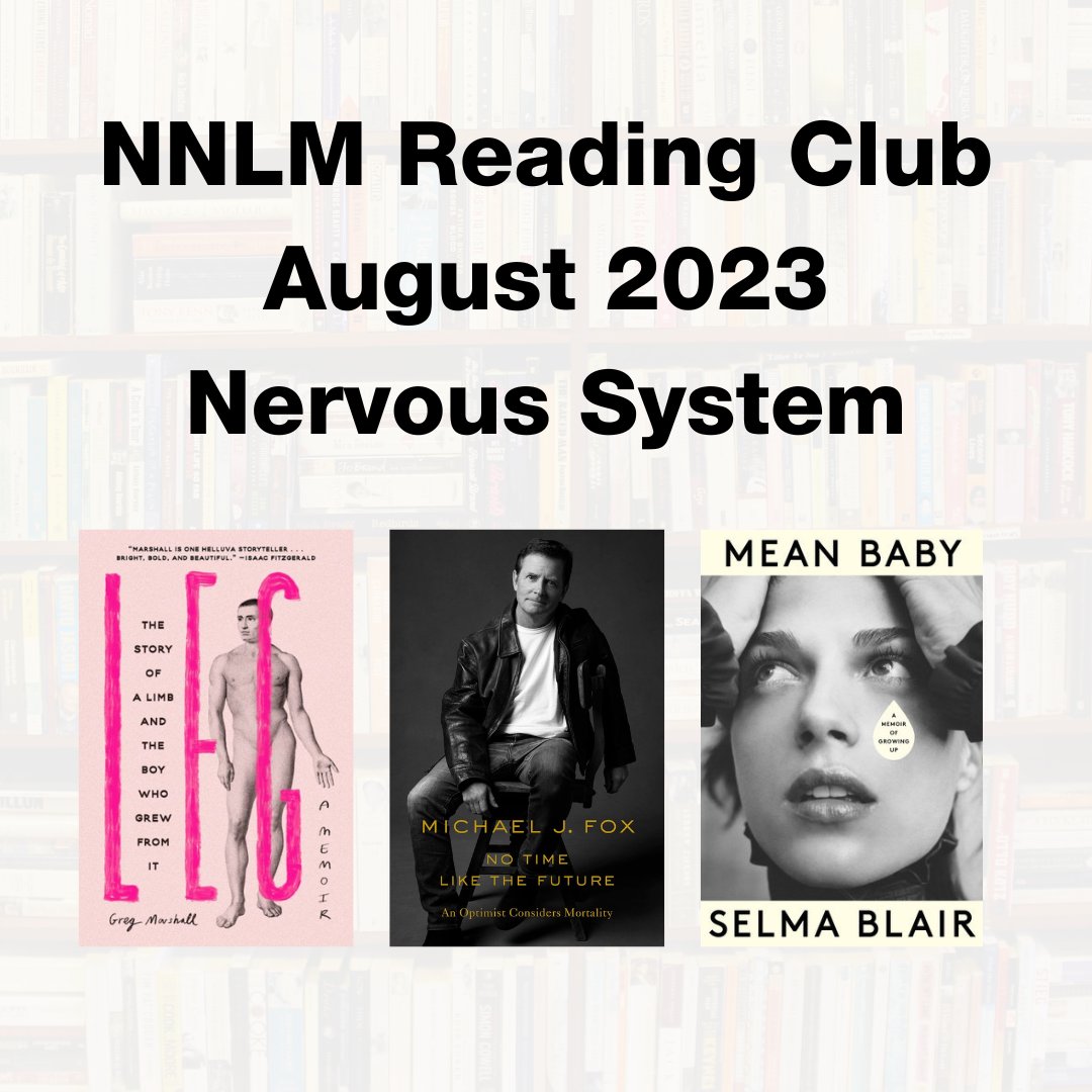 NNLM Reading Club looks at the nervous system this month. Visit the website for recommended books, discussion guides, promotional materials, and supplemental resources to lead programming in your community. ow.ly/4In250PtiwX