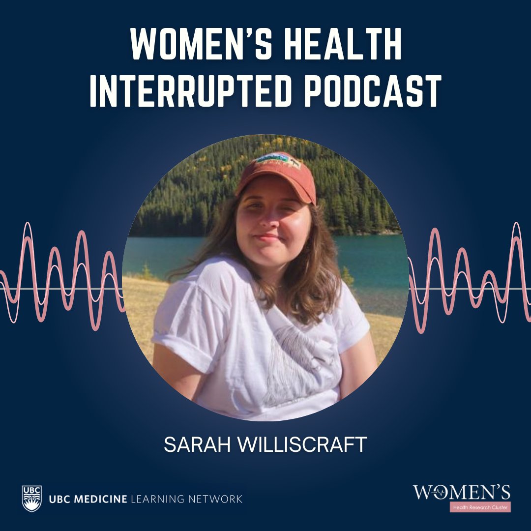 ResearchonWH's tweet photo. Meet one of our co-hosts for the next season of the #WomensHealthInterrupted podcast 🎙️, launching September 13th:

@s_williscraft, a second-year UBC Journalism student, is most passionate about our episodes surrounding #hearthealth, #pregnancy and the #brain, and #2SLGBTQ+ 🤩 https://t.co/zYghydhtad