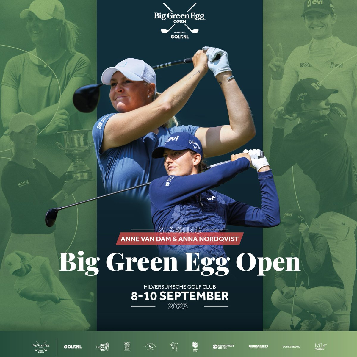 ⛳ Dit jaar vindt de 3e editie van het Big Green Egg Open plaats op de Hilversumsche Golf Club van vrijdag 8 t/m zondag 10 september. Geniet van topgolf met Titelverdedigster Anna Nordqvist en Nederlandse topper Anne van Dam 🇳🇱.
ngf.nl/over-de-ngf/ni…