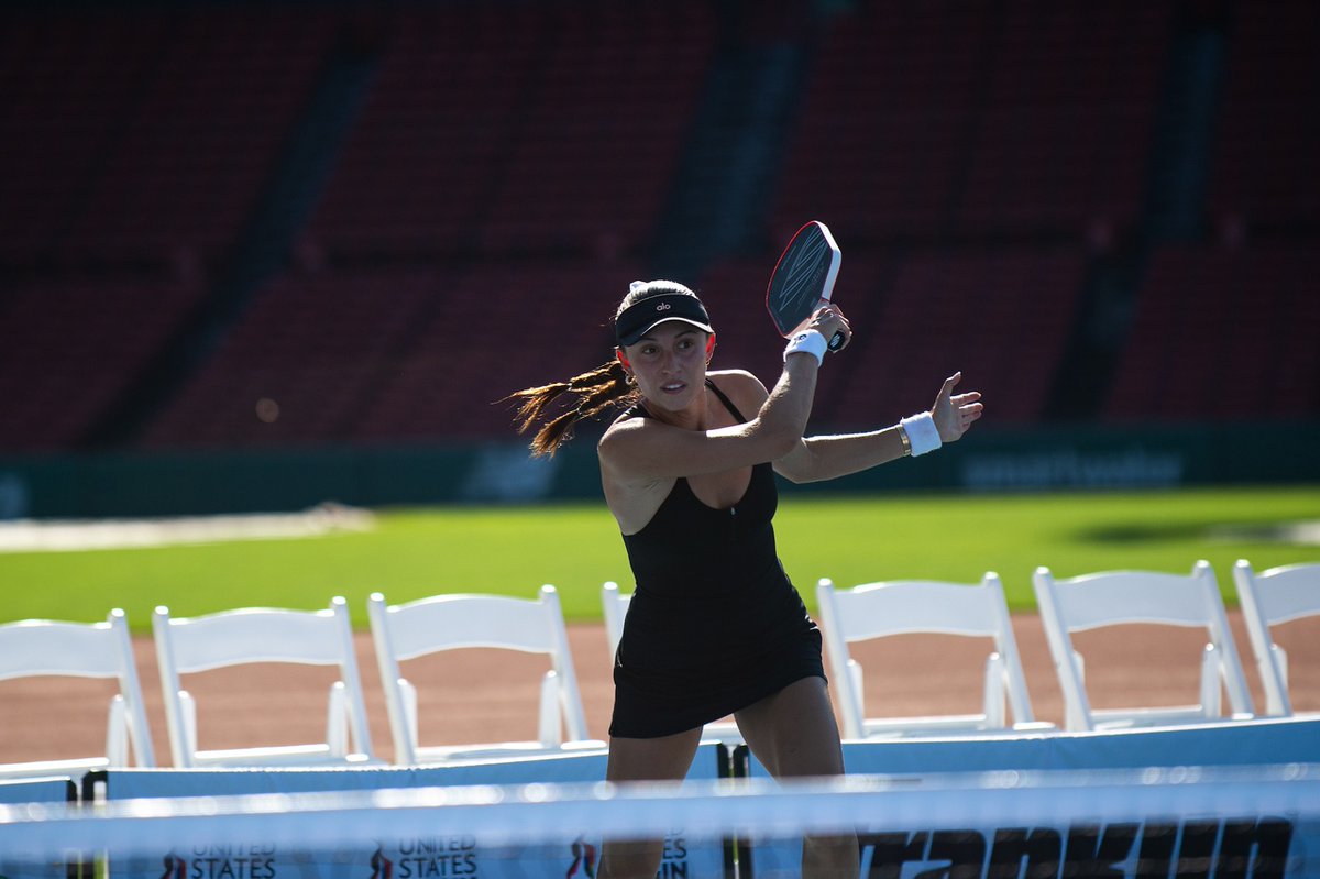 pickle4social's tweet photo. Tag someone who inspires you to play.  #Pickle4 #BallparkSeries #Pickleball

Pictured: Our Pro Showcase Exhibition at Fenway https://t.co/kVAy9Ggspa