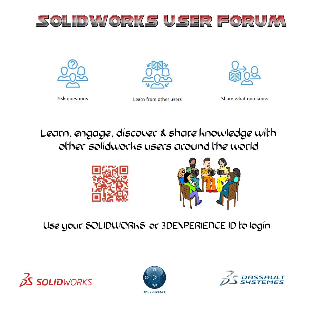 5salAhamed's tweet photo. Solidworks user forum, The best platform to ask your solidworks related question and get your answers in a short time.

#solidworks #dassaultsystemes #3dexperienceworks #solidworkshelp #solidworksuserforum https://t.co/VzIJiRpmFK