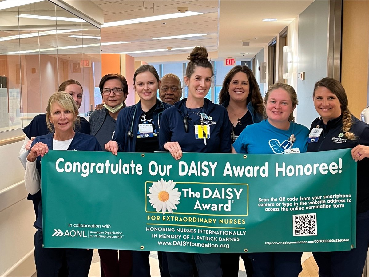 Congratulations to our May 2023 Daisy Award recipient, Jennifer Luong, BSN, RN, from the progressive care unit (PCU). She was nominated by a patient's family member for her kindness and calm demeanor when providing care to a patient and their family.
