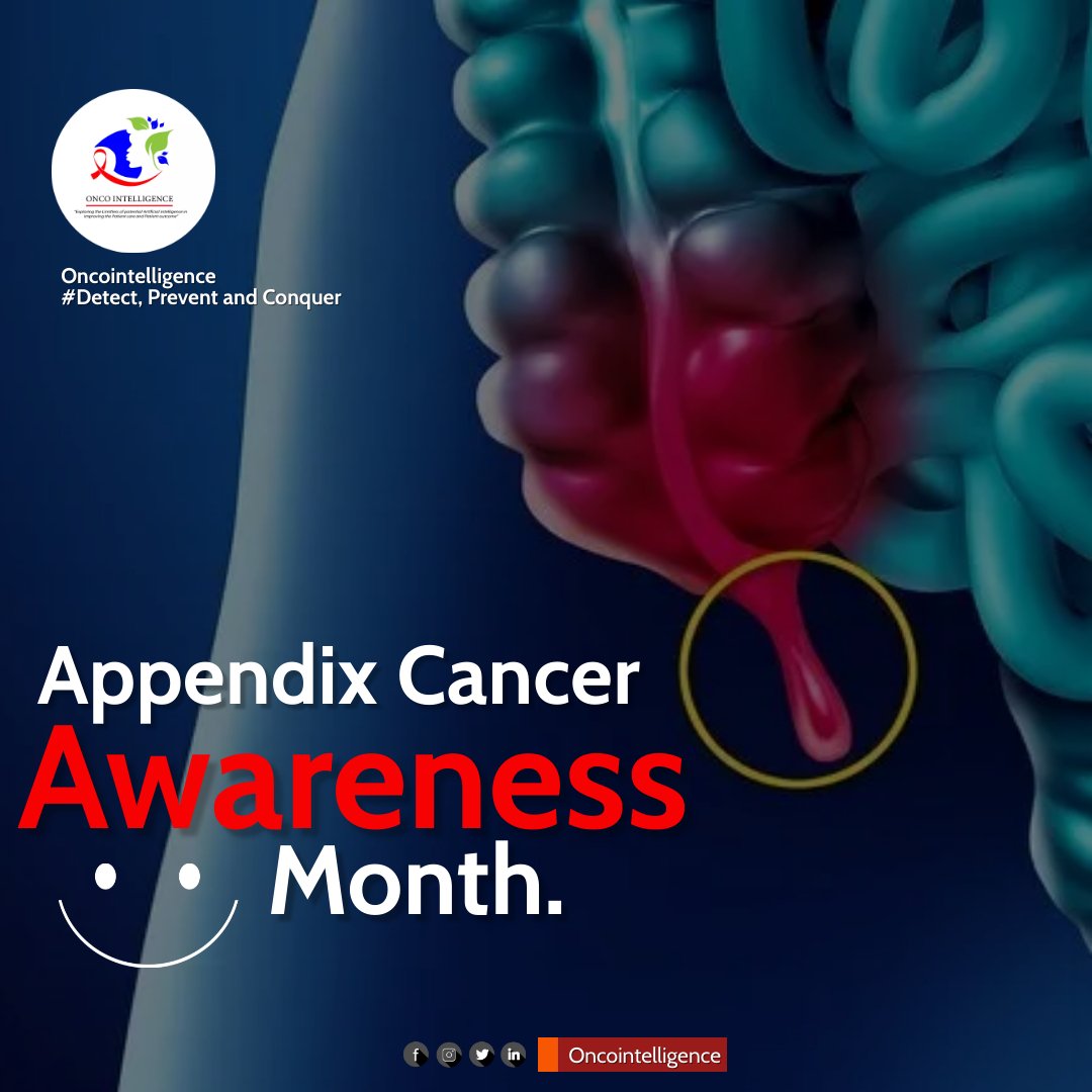 oncointelligenc's tweet image. Shining a light on Appendix Cancer Awareness Month
💚 Let&apos;s raise awareness, spread hope, and support those affected by this rare condition.
#AppendixCancerAwareness #RareButStrong
#Oncointelligence
@CDC_Cancer @health_fam_tz @TanzaniaOnc @WHO_Tanzania @CdcTanzania @CDCGlobal