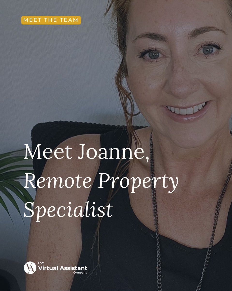 We are excited to introduce you to Joanne, our incredible team member who plays a vital role as a Remote Property Specialist. 🌟 

Joanne brings a wealth of experience in residential property lettings and management to the table.

#PropertyExpert #RemoteSpecialist #PropertyVA